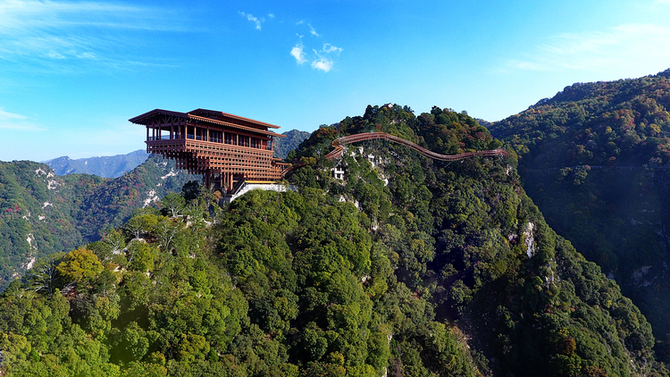 【云游渭南】待到春暖花開之時，我們相約草長鶯飛的少華山！_fororder_龍首閣 (2)