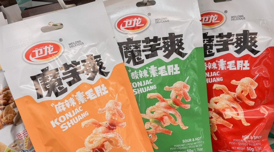 圖為魔芋爽。圖片來源：臺灣《聯(lián)合報》楊雅婷攝。